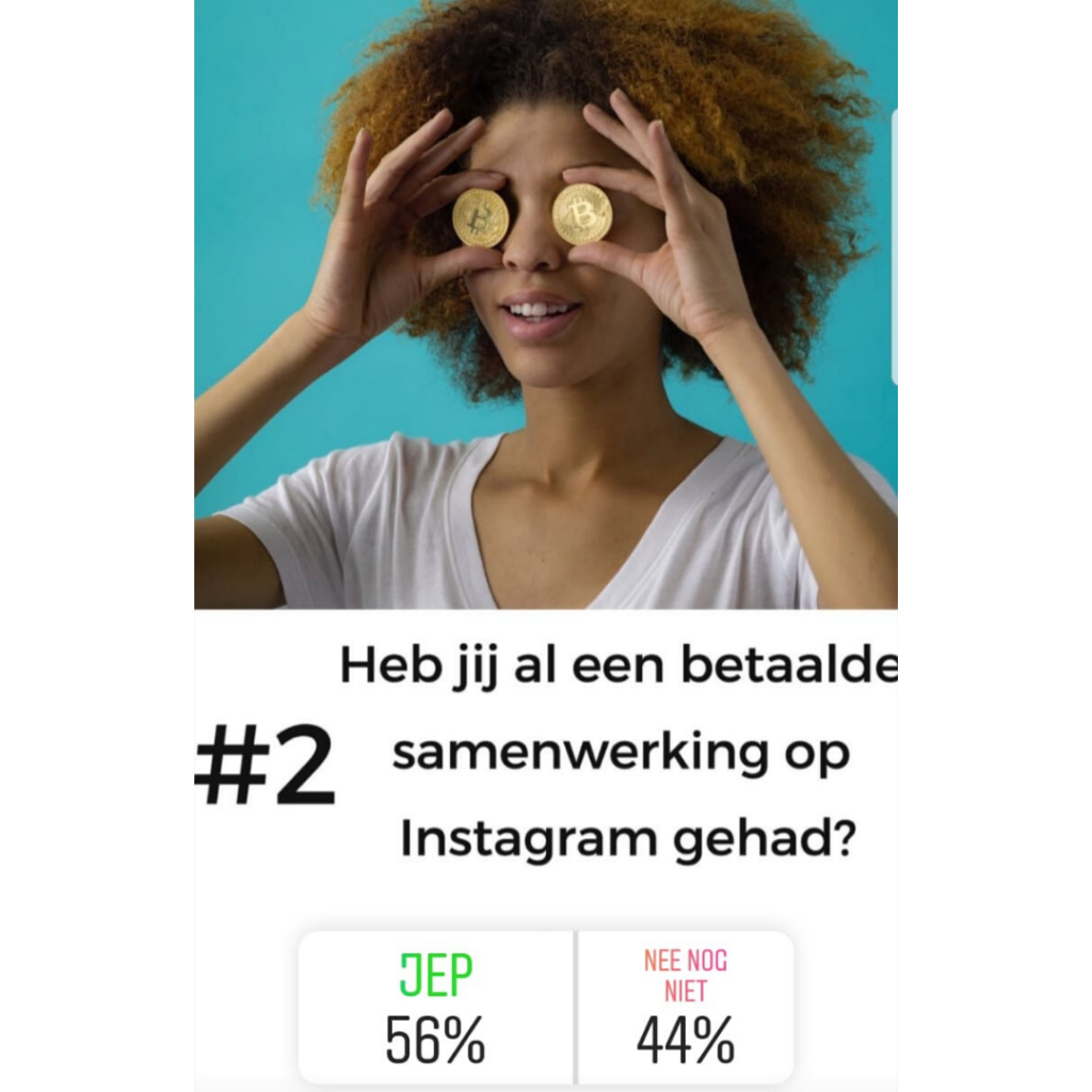 inzichten betaalde samenwerking influencer